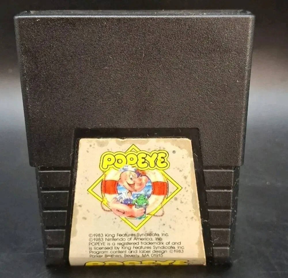 ATARI 400 800 1200 XL XE GAME CARTRIDGE ONLY POPEYE PARKER BROTHERS 1983 TESTED